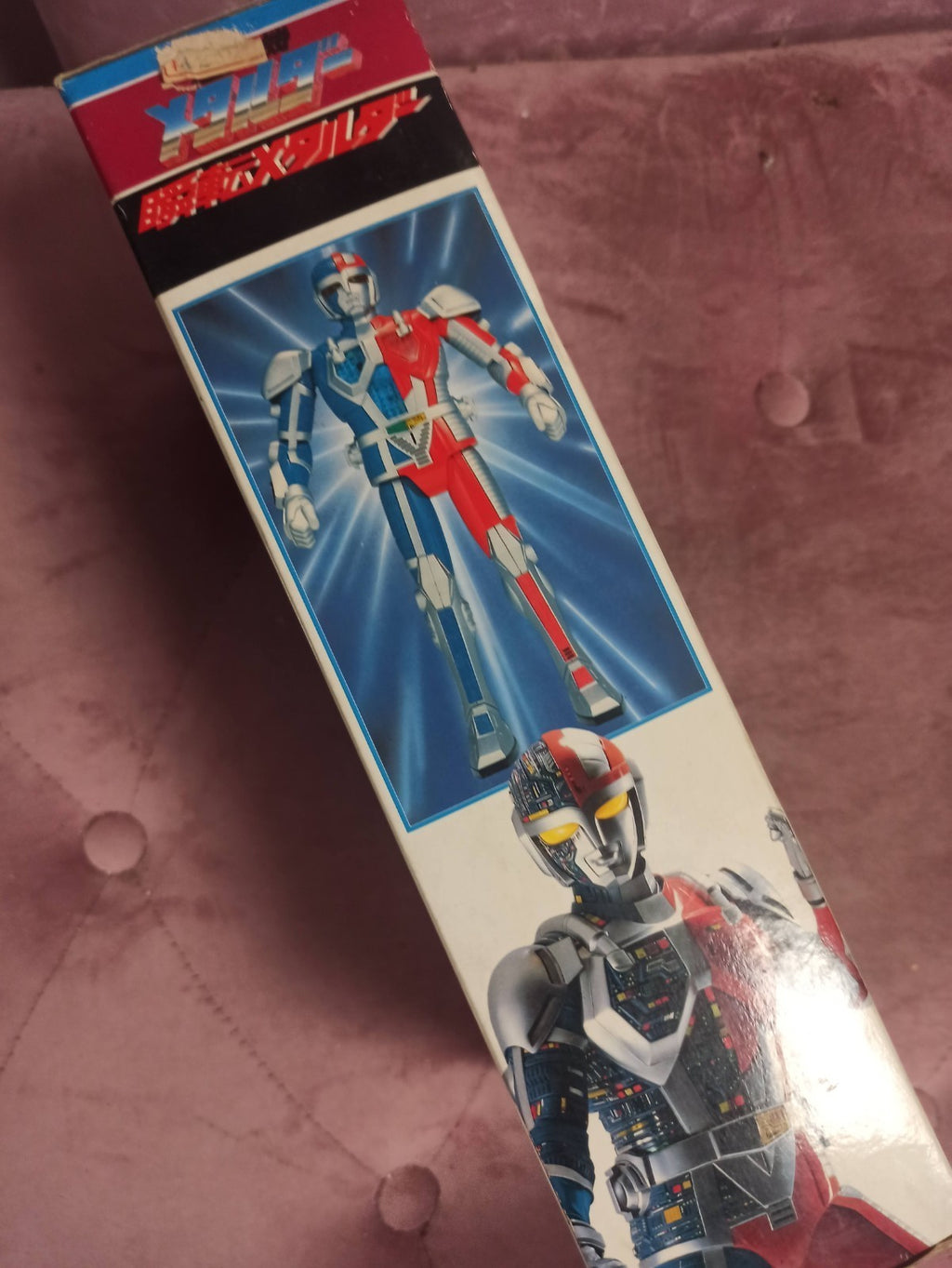 Figurine articulée CHOJINKI METALDER POPY 1987 VR Troopers, boîte d'origine