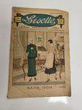 Ancien journal Lisette 1932, journal des fillettes, couverture illustrée vintage