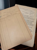 Dossier administratif ancien Marseille années 30-40 rapport armement