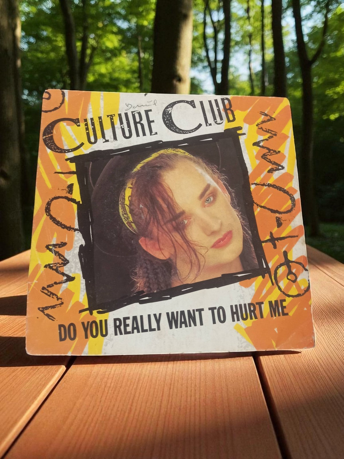 Vinyle 45 tours Culture Club Do You Really Want To Hurt Me rétro années 80
