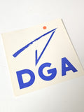 Ancien autocollant publicitaire rétro Direction Générale de l?Armement DGA colle
