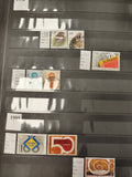Timbres Belgique oblitérés 1994-1995, thèmes Wallonie, Touring Club, Sécurité So