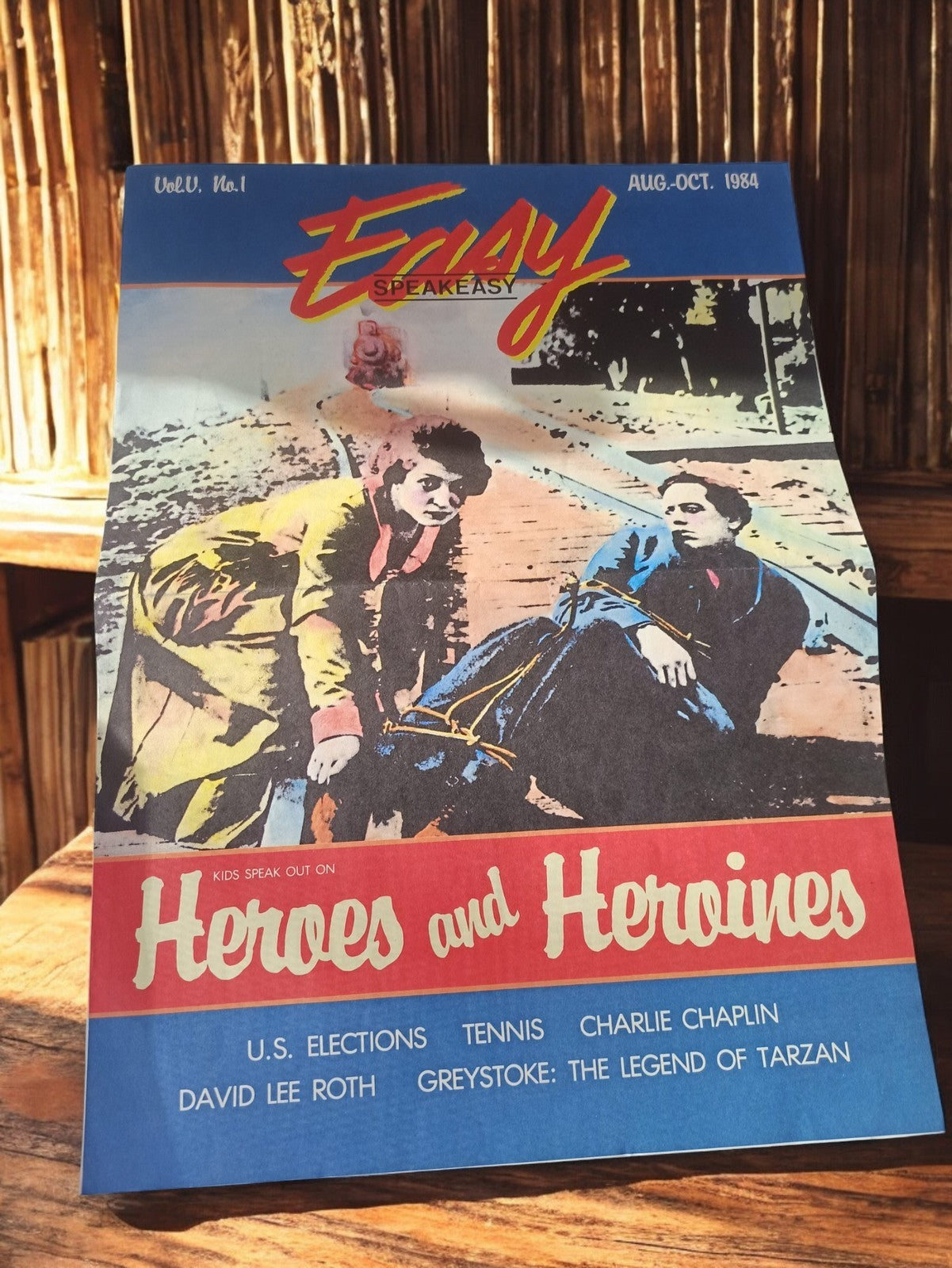 Magazine vintage Easy SpeakEasy 1984 Vol.1 rétro presse années 80 USA
