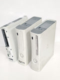 Lot 3 consoles Xbox 360 HS pour pièces détachées à réparer Microsoft Xbox