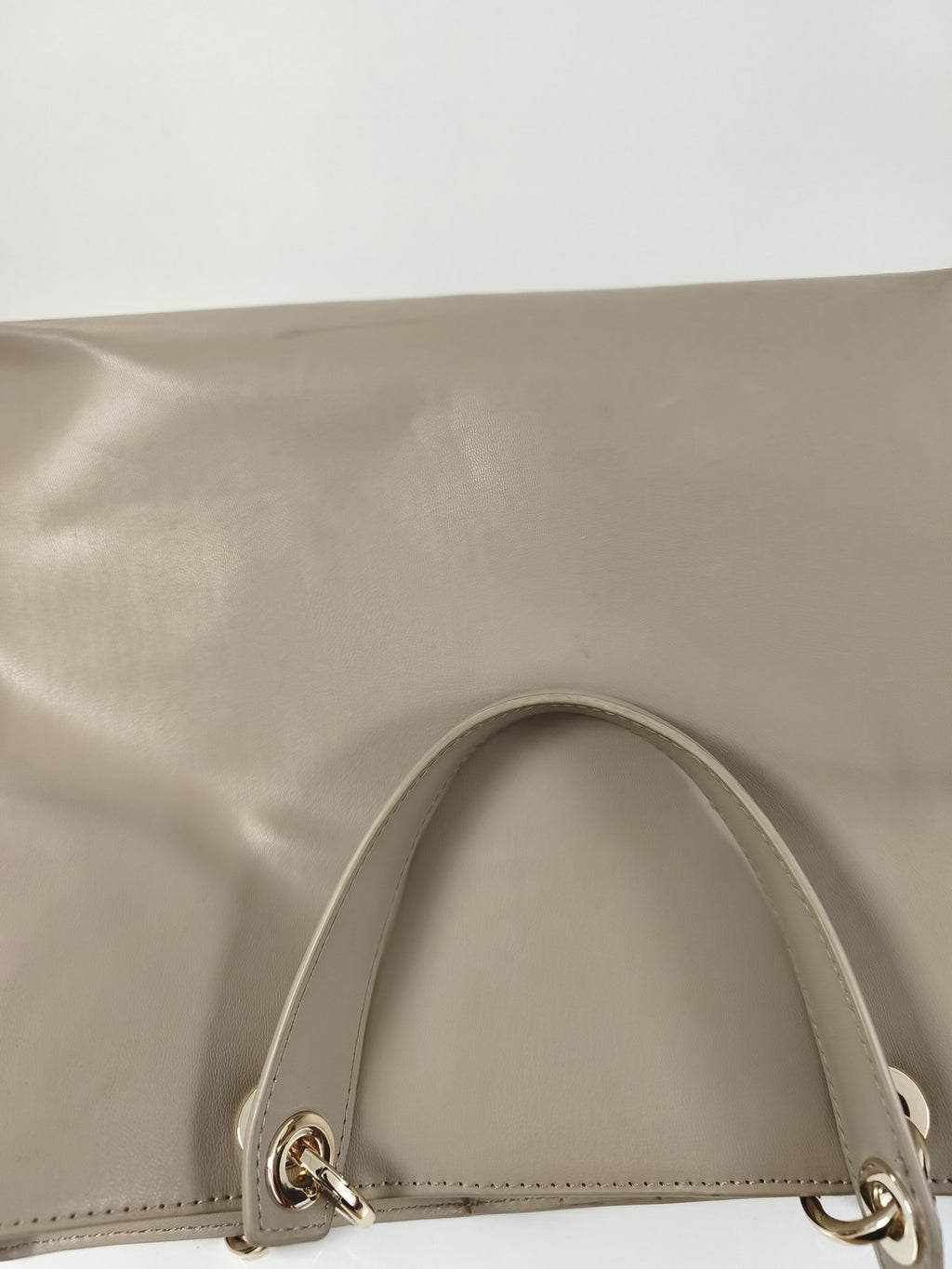 Tommy Hilfiger sac à main beige élégant femme, cabas porté épaule occasion