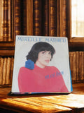 Disque vinyle 45 tours Mireille Mathieu ancien rétro pochette "On est bien"