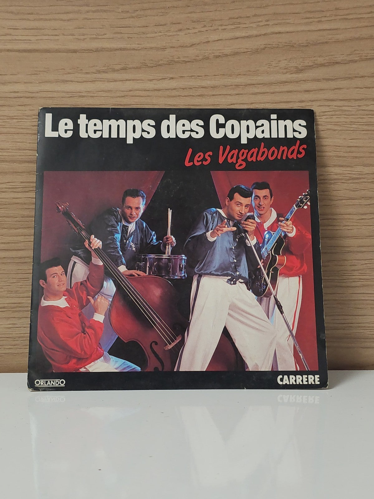Vinyle 45 tours ancien rétro "Le Temps des Copains" disque vintage collection