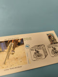 Enveloppe FDC Premier Jour Paris-Roubaix 2002 cyclisme timbre illustré