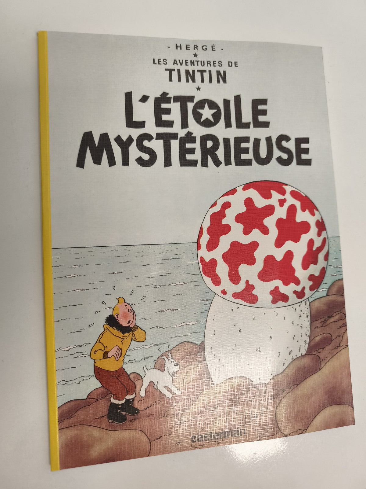 Bande dessinée Tintin L’étoile mystérieuse couverture souple Hergé Casterman