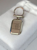Porte-clés métal La Mutuelle du Midi 150e anniversaire 1848-1998 vintage rétro