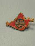 Vintage pin's Les Nuits Fantastiques du Loto fantôme rouge collection (Ref 3)
