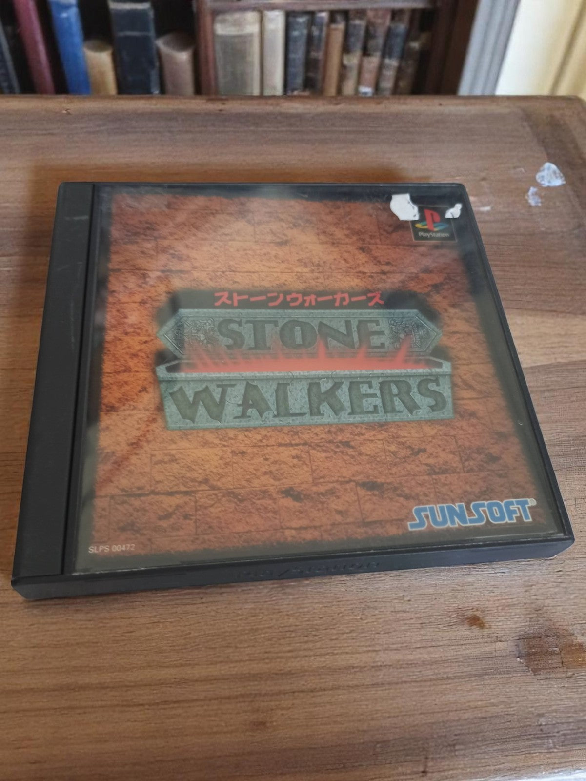 Jeu PlayStation Stone Walkers Sunsoft import japonais rétro PS1 vintage