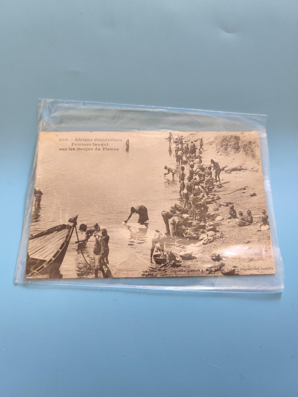 Carte postale ancienne Italie vintage timbre oblitéré époque coloniale rare coll