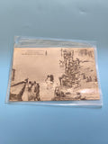 Carte postale ancienne Italie vintage timbre oblitéré époque coloniale rare coll