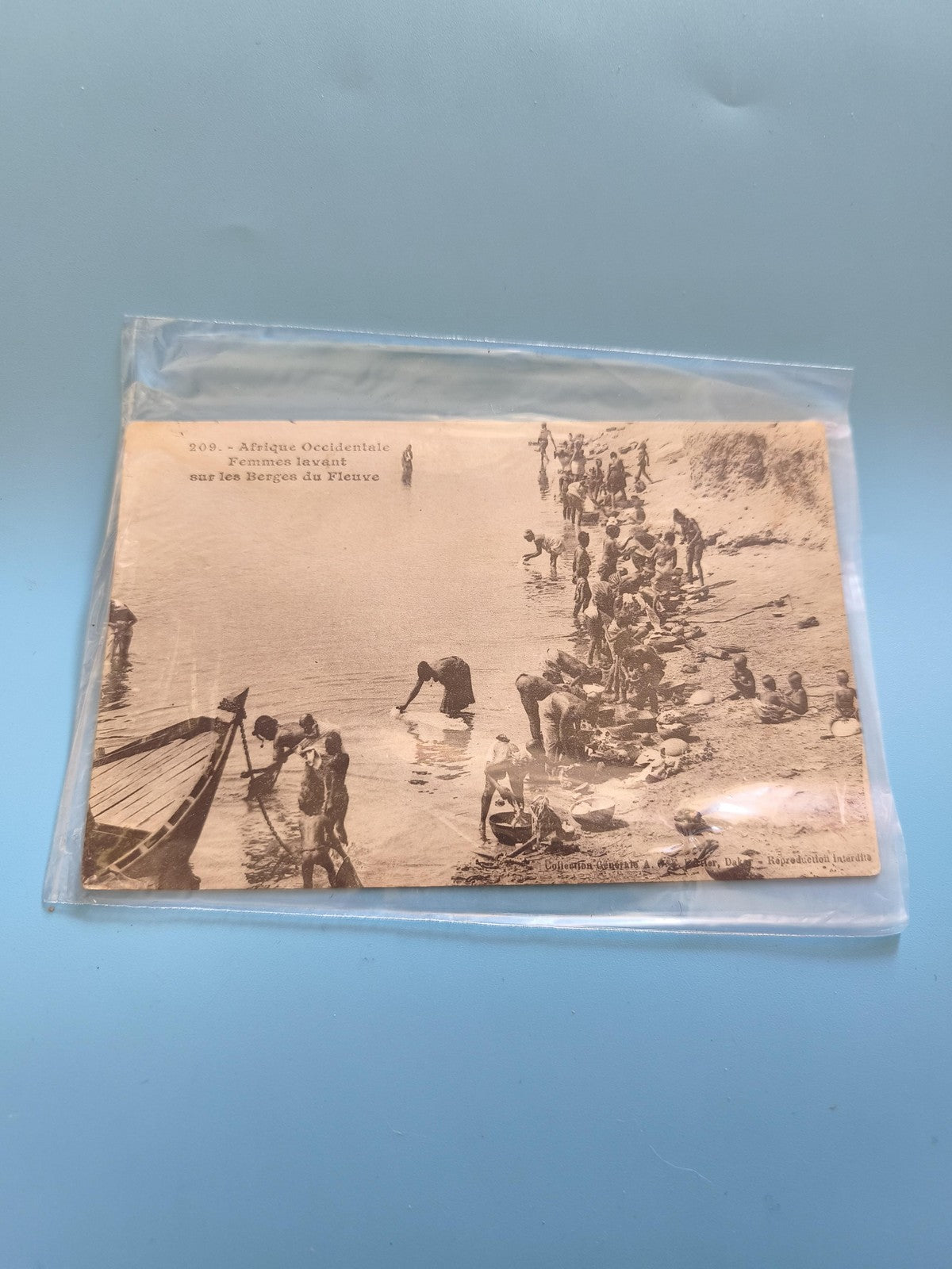 Carte postale ancienne Italie vintage timbre oblitéré époque coloniale rare coll