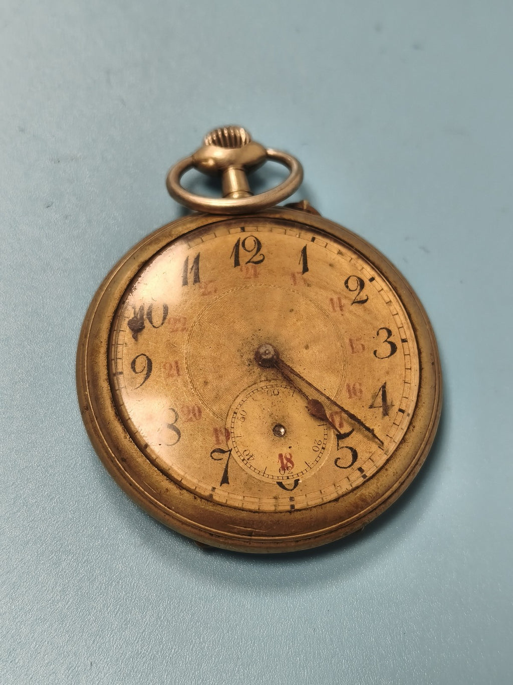 Montre gousset ancienne vintage à restaurer marque Ancienne rétro collection