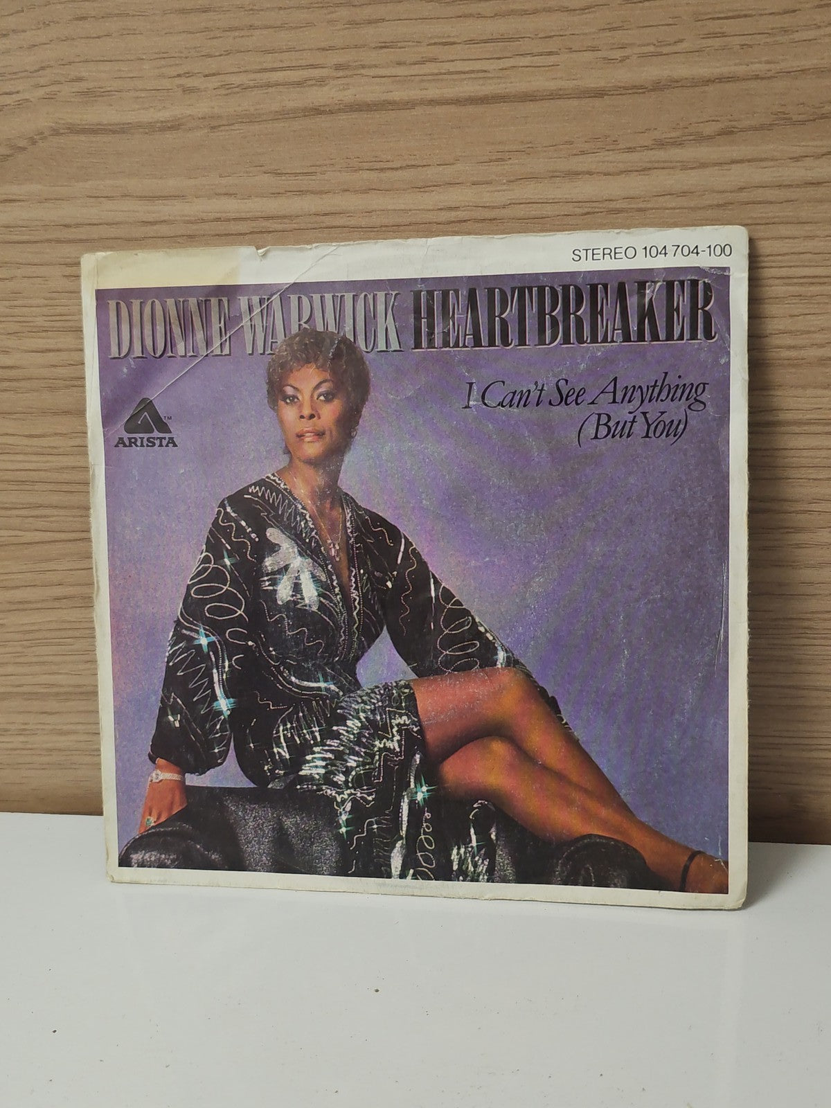 Vinyle 45 tours rétro ancien Dionne Warwick disque vintage collection musique so