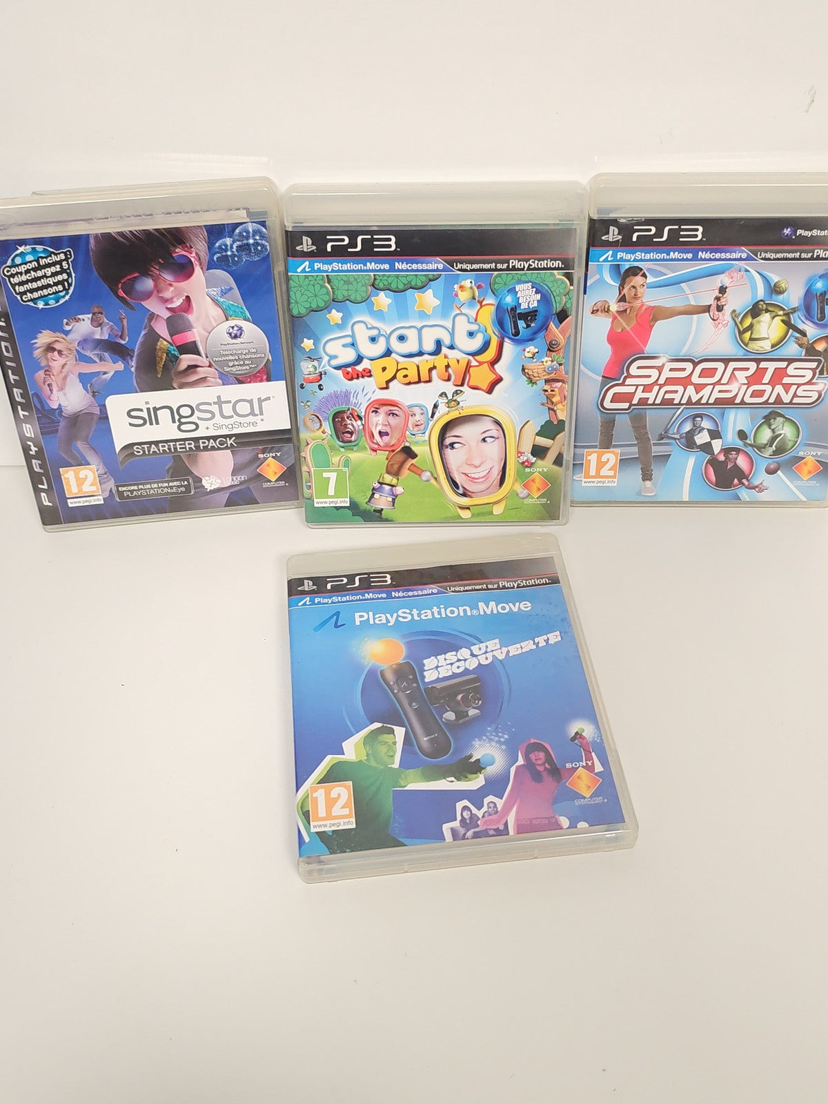 Lot de jeux PS3 originaux pour console Playstation 3, jeux vidéo en vrac
