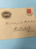 Ancienne enveloppe timbrée KOBERIN oblitérée Allemagne philatélie collection