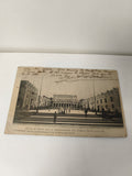 Carte postale vintage ancienne Plaza de Santa Ana Madrid collection rétro Espagn
