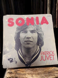 Vinyle 45 tours ancien Patrick Juvet Sonia Barclay rétro disque vintage