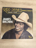 Vinyle 45 tours James Brown Rapp Payback Part 1 & 2 pochette couleur (Ref 1)