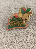 Pin's vintage Jim Tonic garçon casquette BD années 90 (Ref 7)