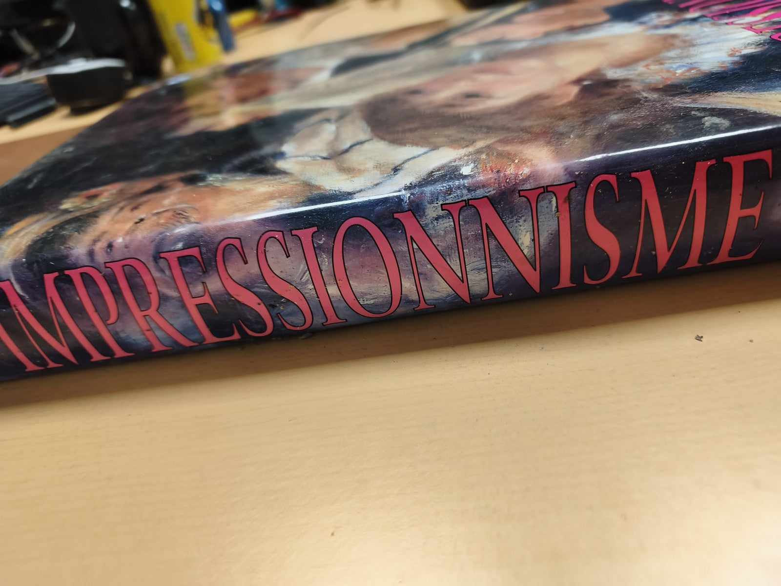 Rare grand livre vintage L'IMPRESSIONNISME art ancien peinture collection
