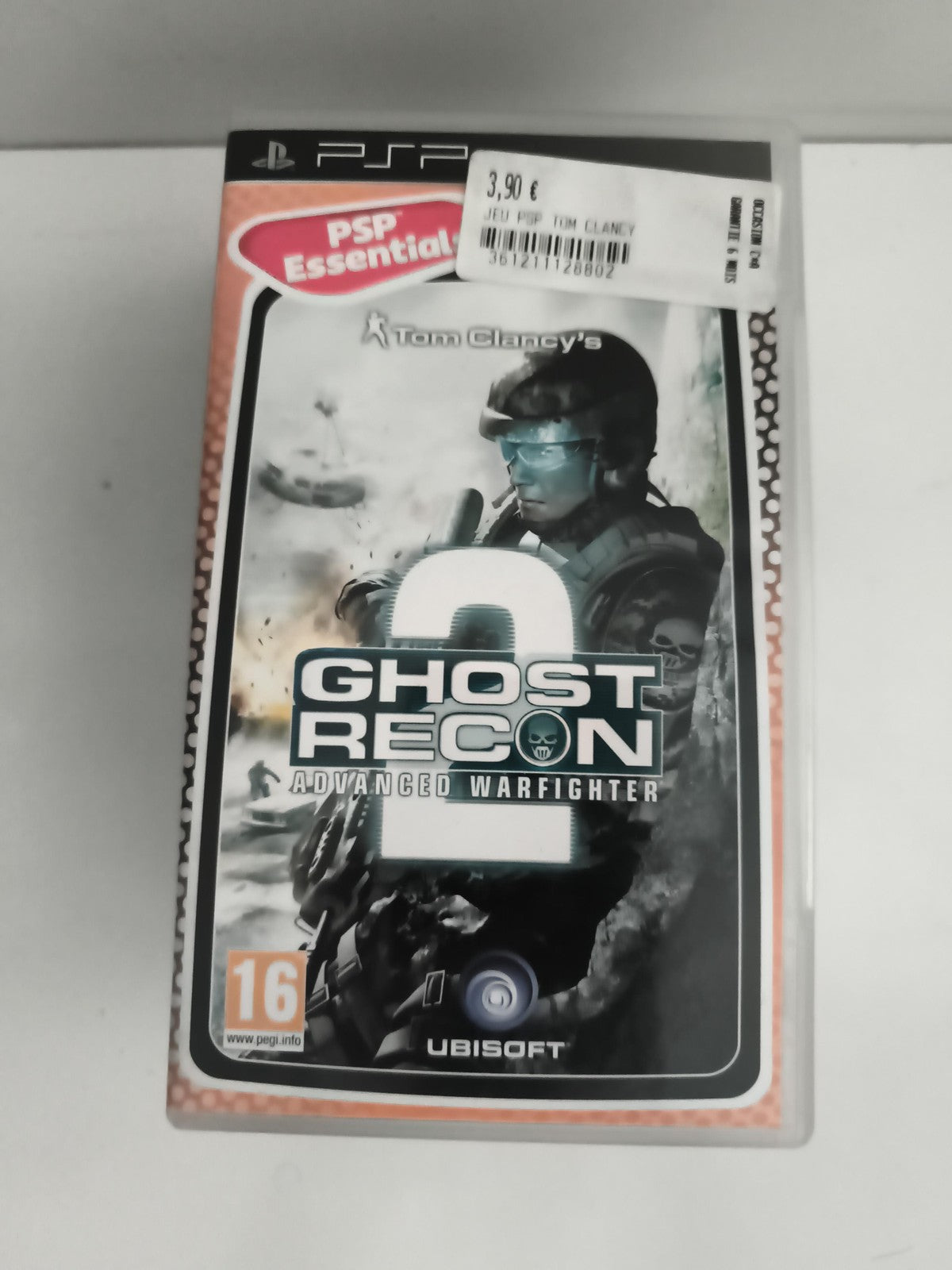 Jeu PSP Ghost Recon Advanced Warfighter Tom Clancy Ubisoft Essentials PlayStatio