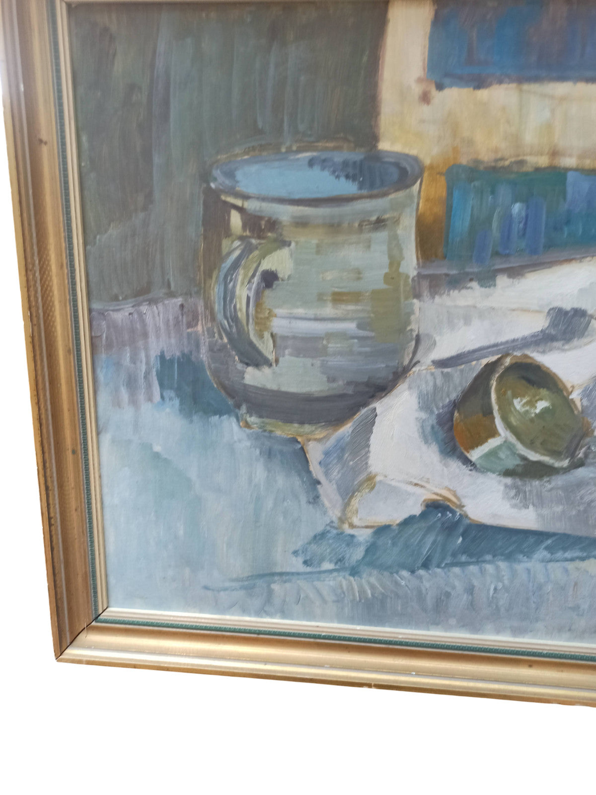 Ancien tableau peinture signé Maurer