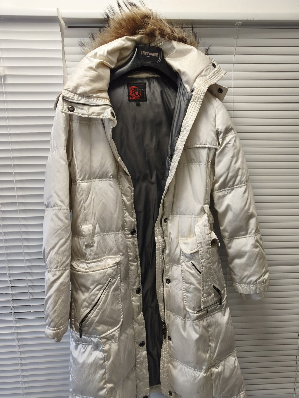 Blouson veste femme Redskins XL, manteau mi-saison élégant, vêtement d'occasion