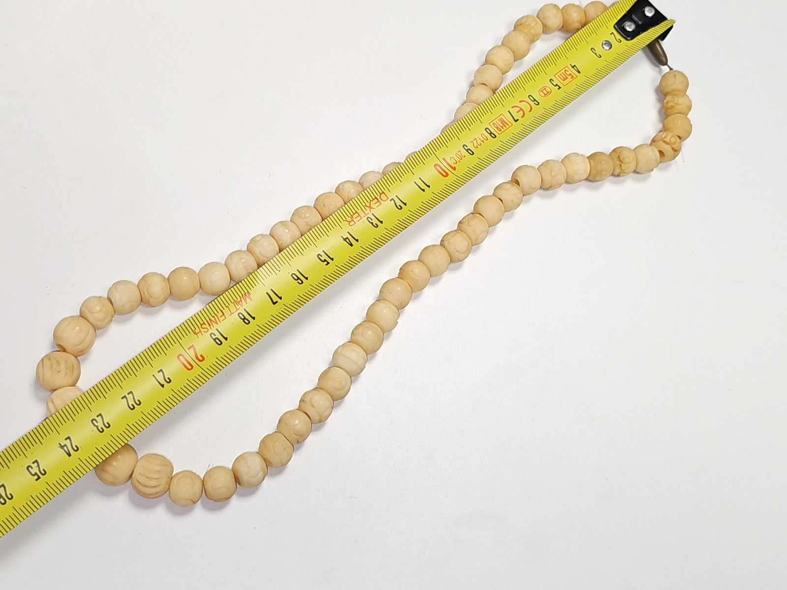 Collier ancien ethnique vintage, bijou rétro authentique pour collectionneur