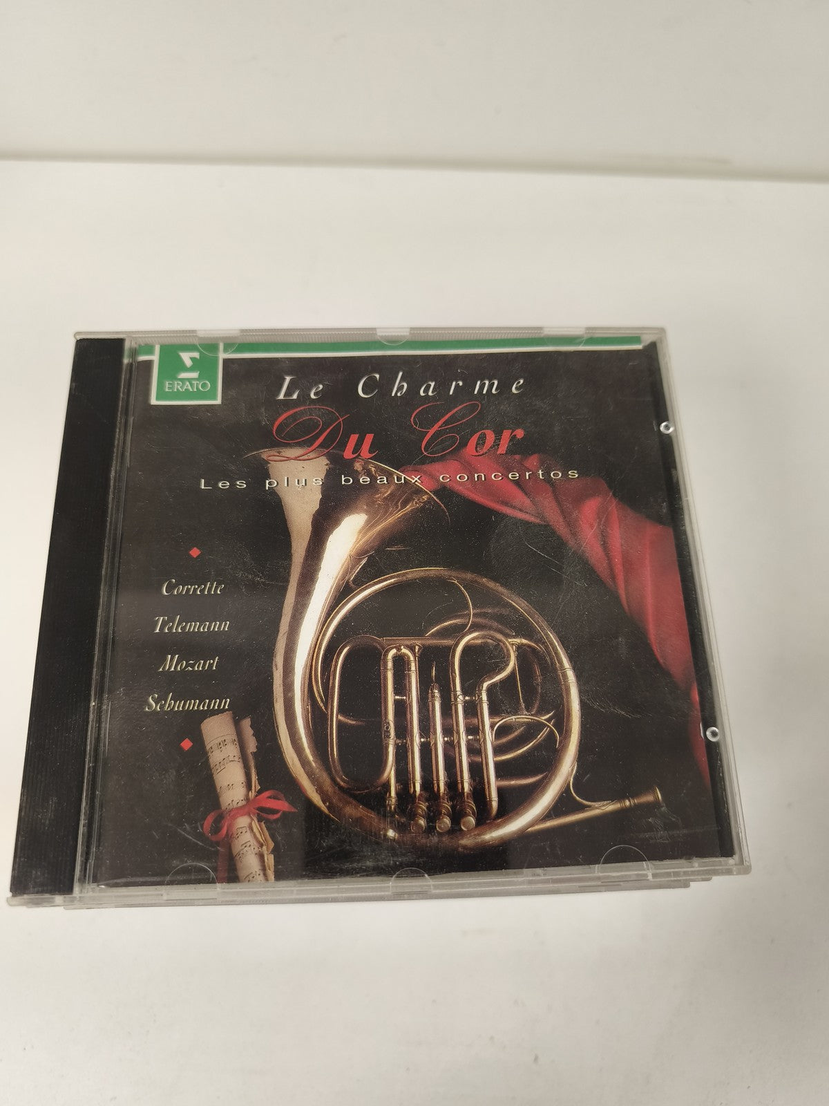 CD Le Charme du Cor Musique Classique Concertos Corrette Telemann Mozart Schuman