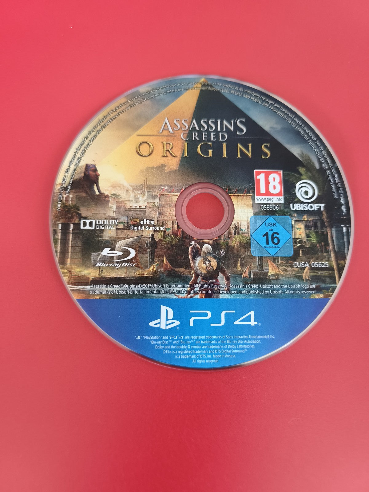 CD seul jeu PS4 Assassin?s Creed original Sony Playstation disque occasion