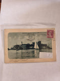 Carte postale vintage Marseille ancienne, collection rétro, photo ville port