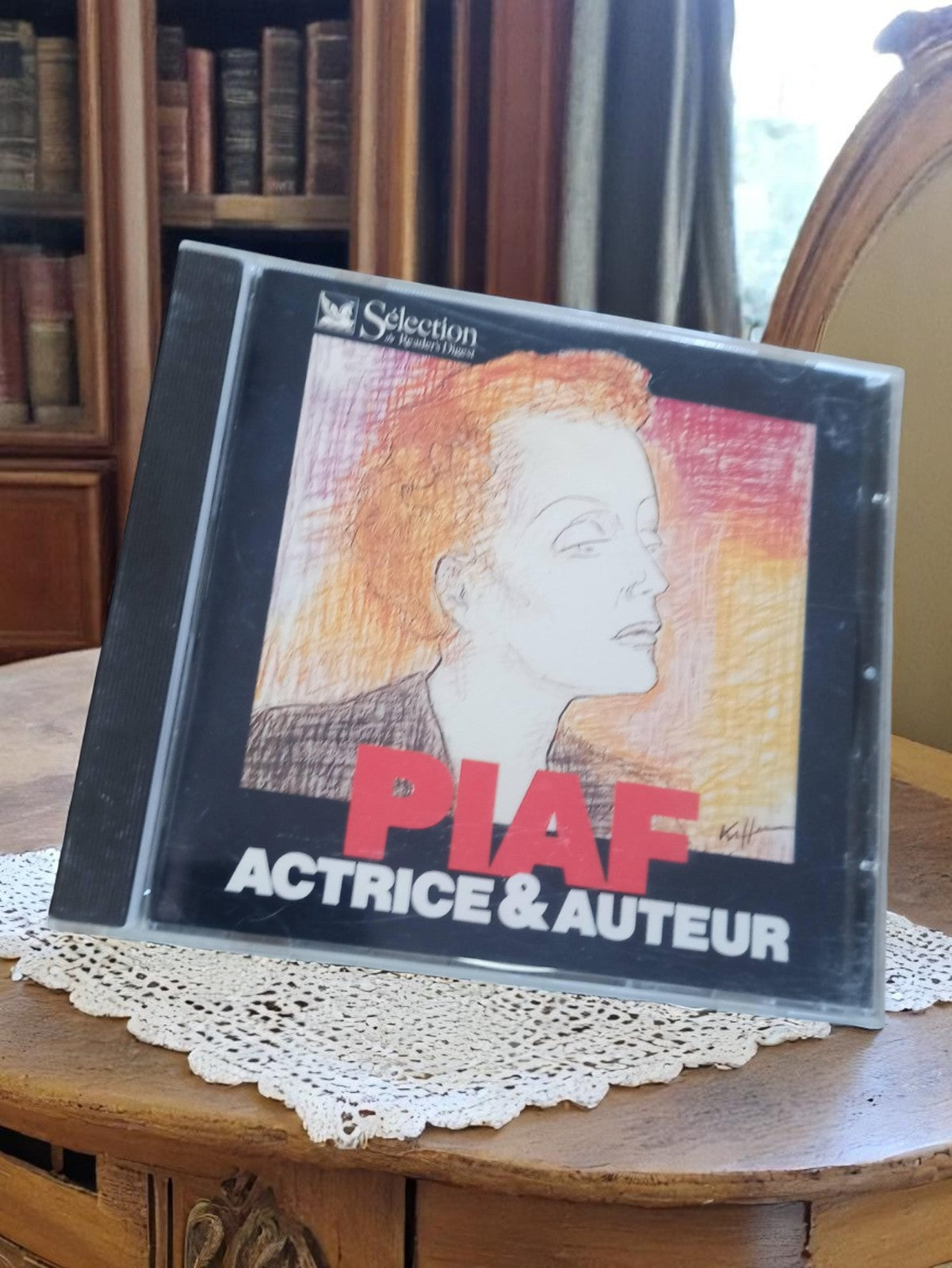 CD Piaf Actrice & Auteur Sélection vintage chanson française Edith Piaf