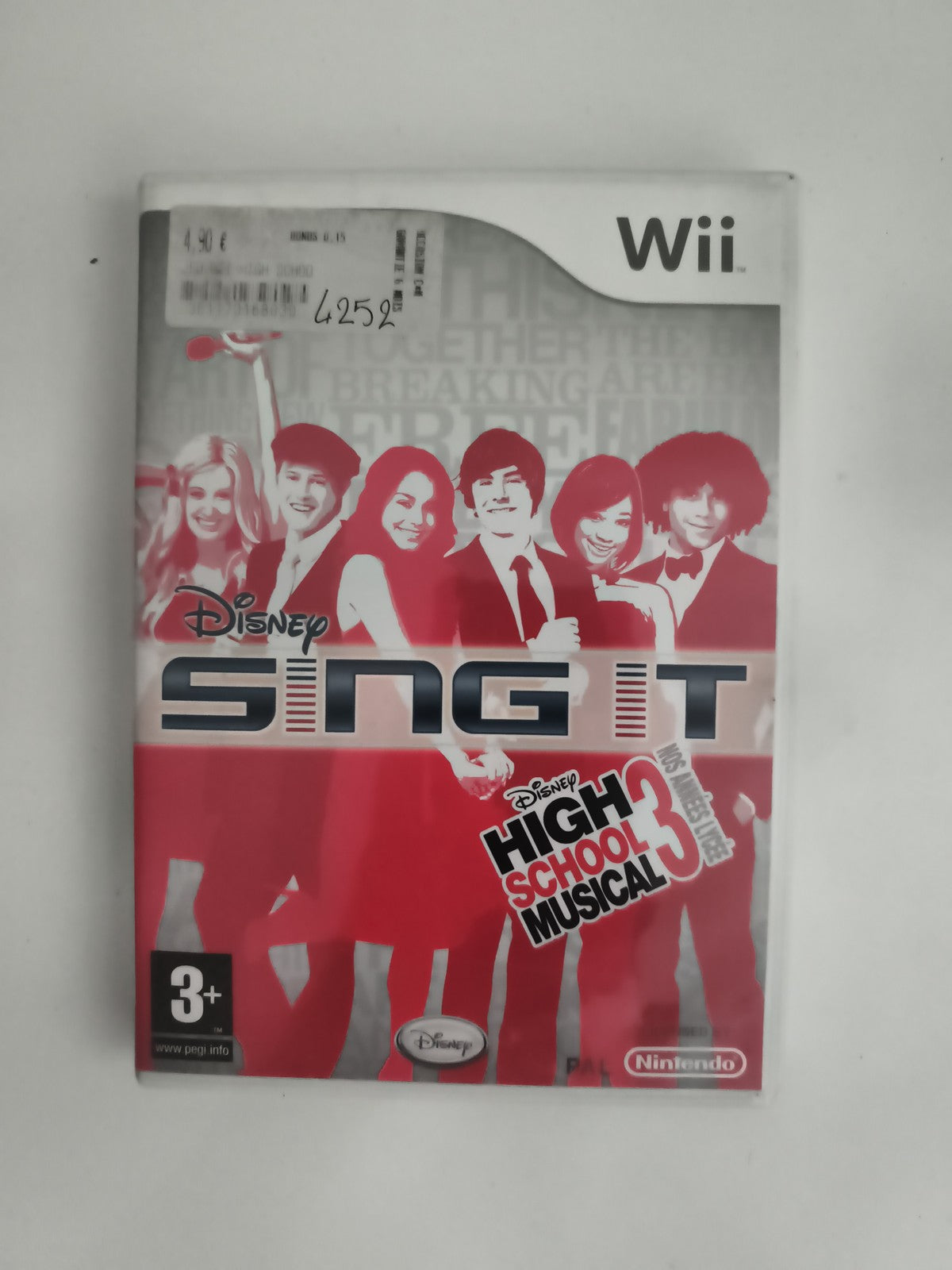 Jeu Wii Disney Sing It High School Musical 3 Nintendo, karaoké, version français