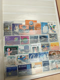 Lot timbres Nations Unies ONU oblitérés thématiques multicolores philatélie