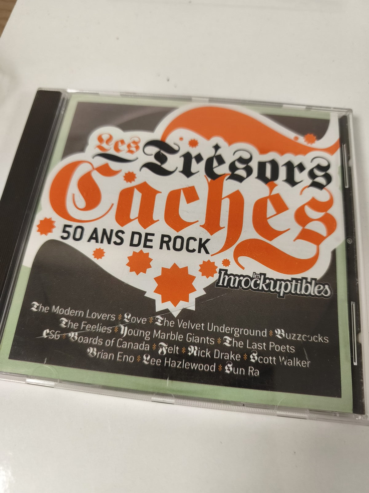 CD audio 50 ans de rock musique, compilation hits rock, occasion, années 50 à 20