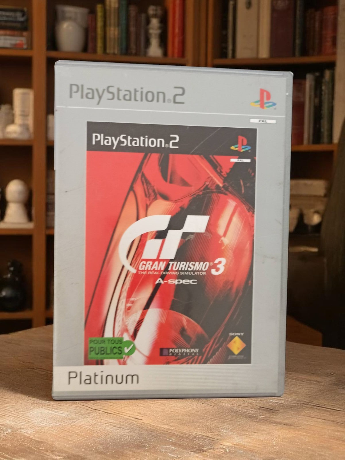 Jeu PS2 Gran Turismo 3 Platinum PAL complet vintage Playstation 2
