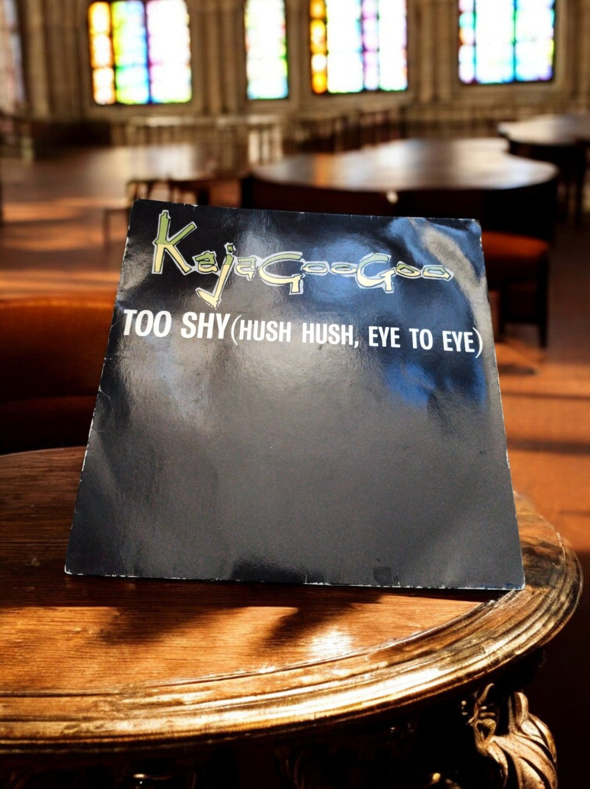 Vinyle 45 tours KajaGooGoo Too Shy vintage single pop années 80 Hush Hush