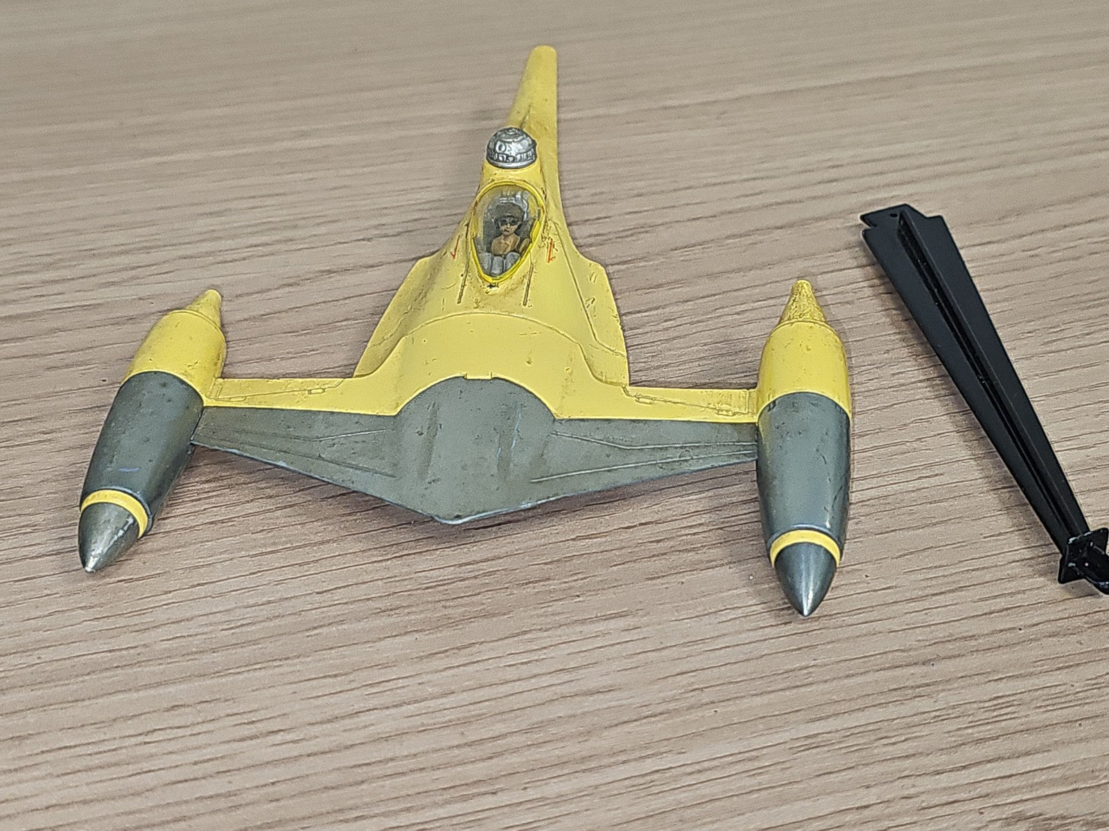 Vintage Star Wars Naboo N-1 Starfighter 1998 ancien jouet rétro Episode I rare