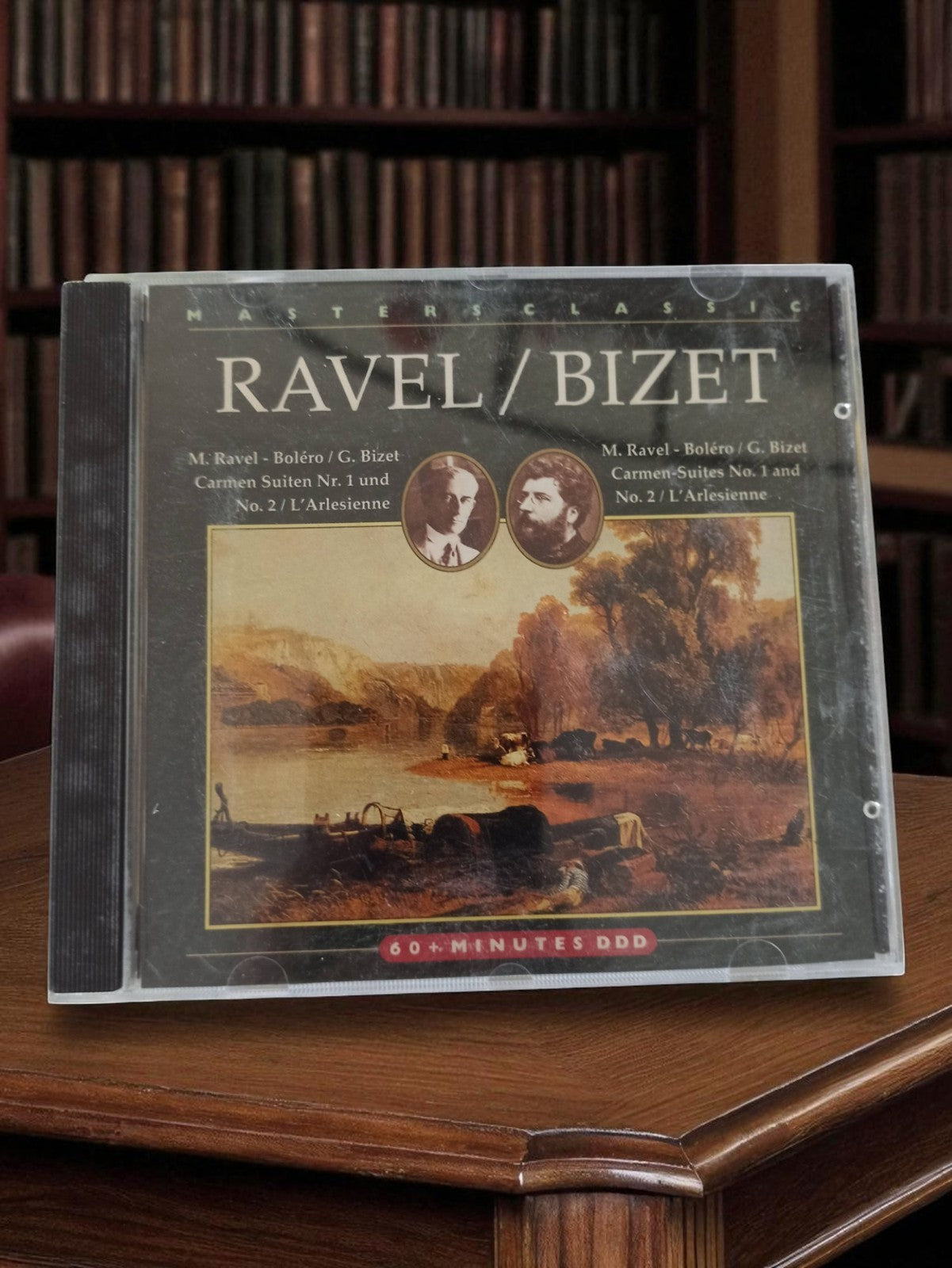 CD classique Ravel Bizet Boléro Carmen vintage ancien 60min Masters Classic