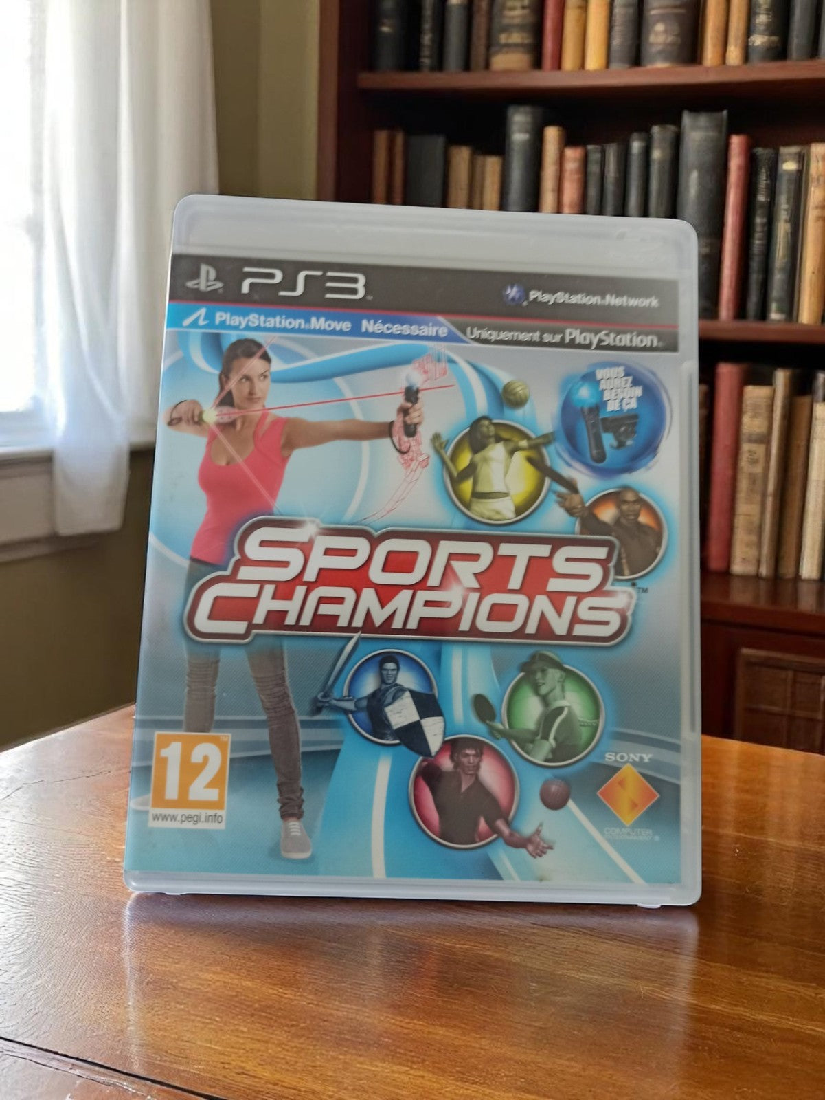 Jeu vidéo PS3 Sports Champions complet Sony PlayStation Move vintage