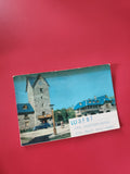 Carte radio QSL LU3FBT Oscar Otero Salgues Rosario Argentine paysage couleur