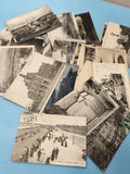 Lot cartes postales anciennes CPA divers lieux France, noir et blanc, d'occasion