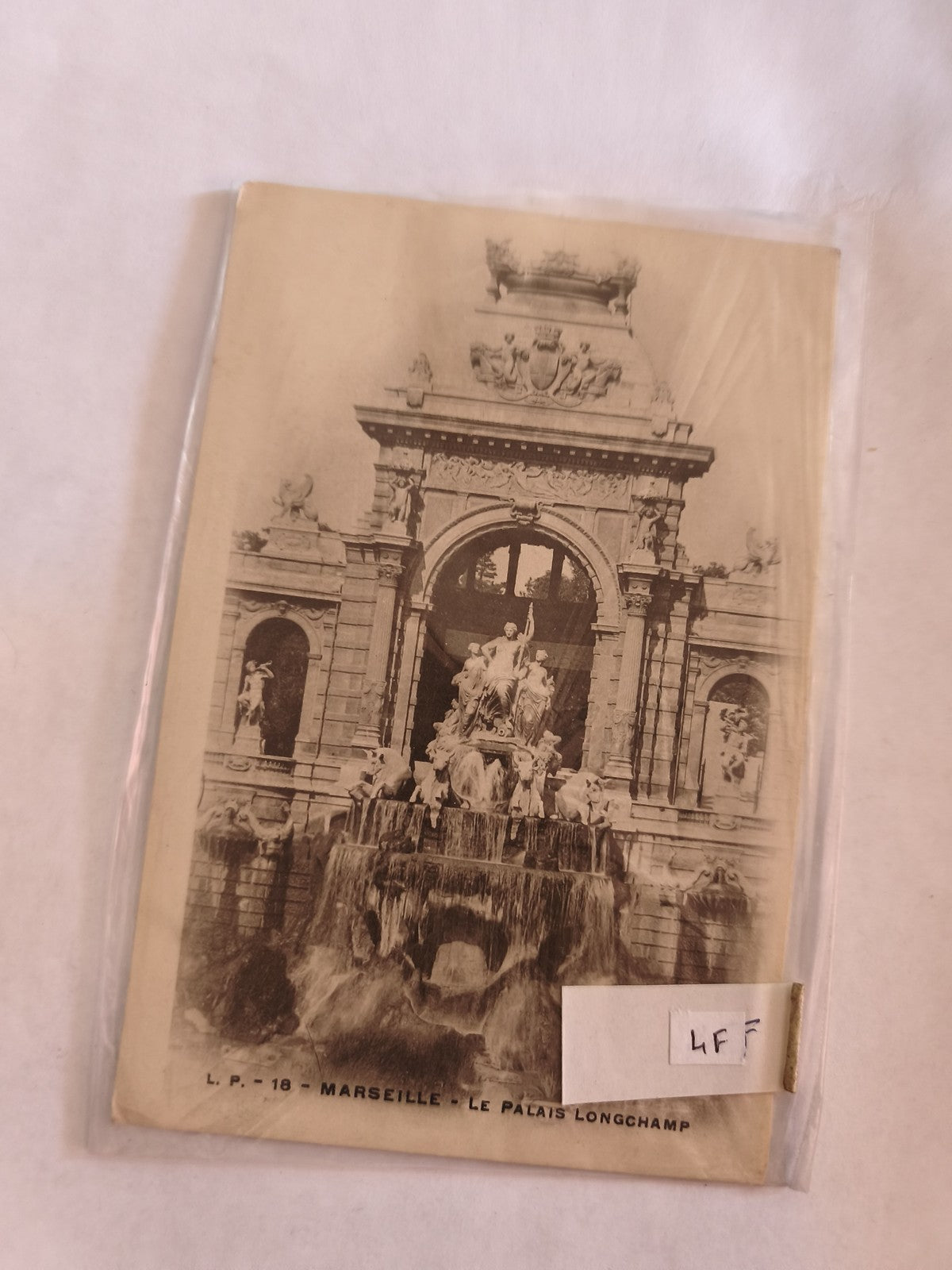 Carte postale ancienne vintage Marseille, rétro collection France, ville portuai