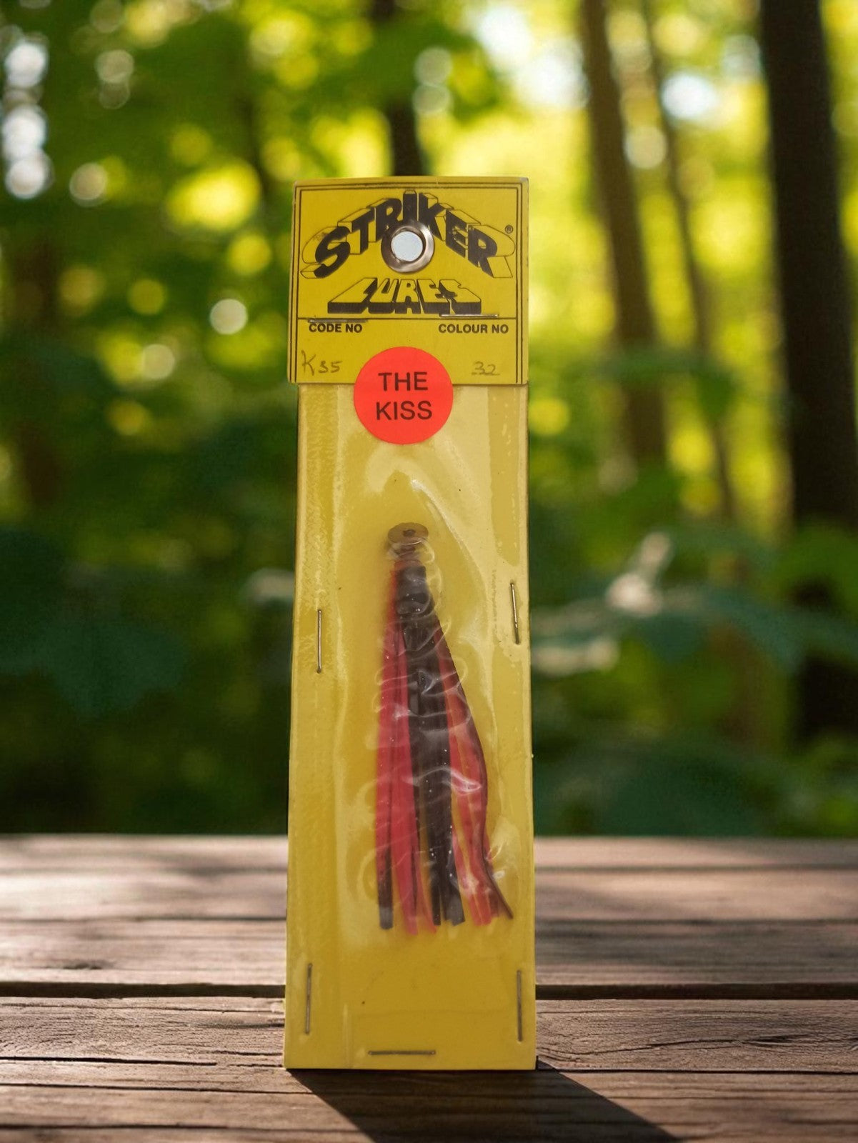 Leurre vintage Striker Lures THE KISS neuf accessoire pêche ancien stock