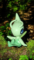 Figurine Pokémon Celebi 2005 PVC vert clair vintage rare R/LW