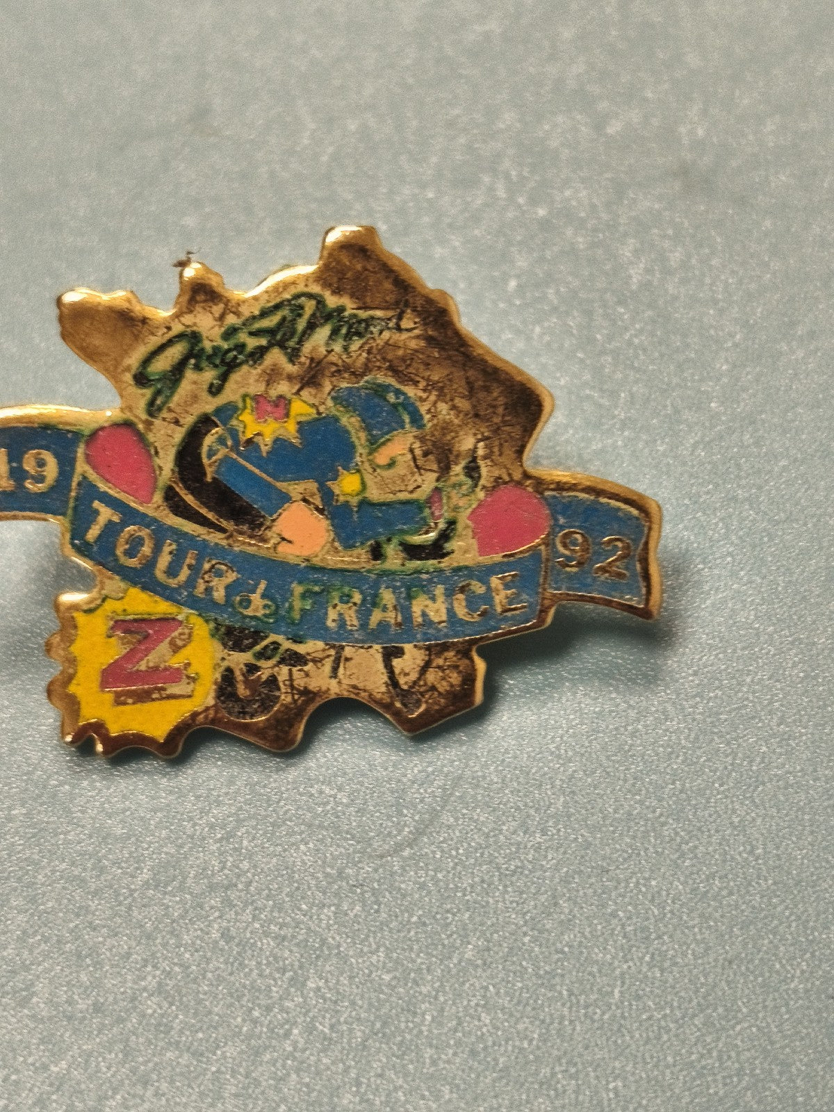 Pin's vintage Tour de France 1992 équipe Z, cyclisme, collection rétro